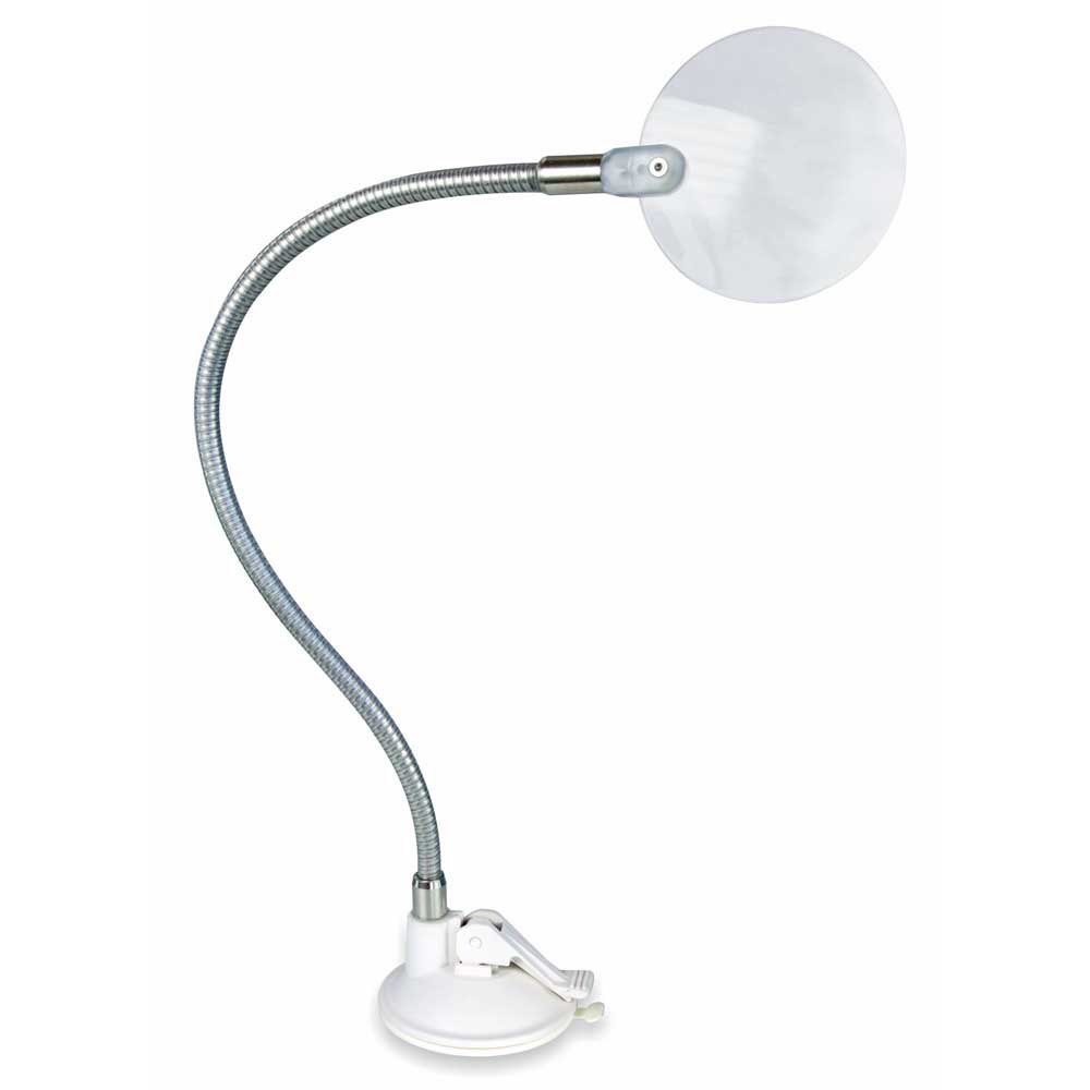 Stonfo Magnifying Glass With Suction Cup Base Lenses Silber Stonfo Magnifying Glass With Suction Cup Base Lenses Silber von Stonfo