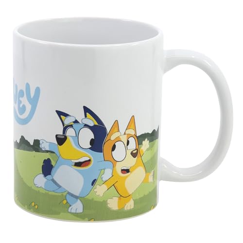 Bluey Keramiktasse 325 ml in Geschenkbox, bunt, Estándar, Lässig Bluey Keramiktasse 325 ml in Geschenkbox, bunt, Estándar, Lässig von Stor