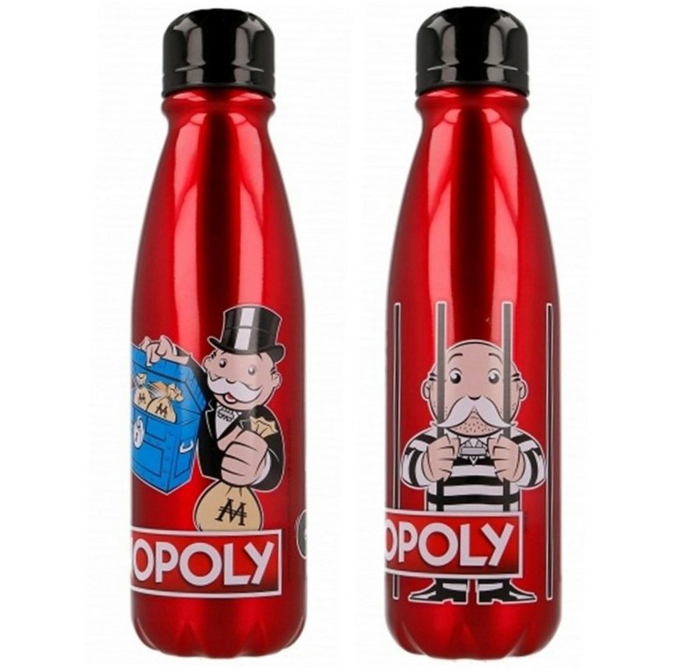 Stor Trinkflasche Monopoly 2-er Set Aluminium Wasserflasche Flasche 600 ml Stor Trinkflasche Monopoly 2-er Set Aluminium Wasserflasche Flasche 600 ml von Stor