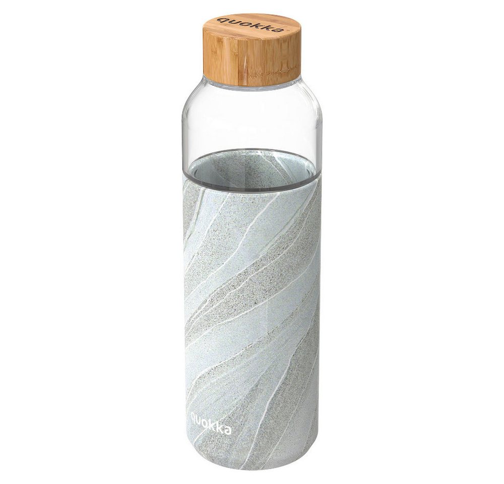 Stor Trinkflasche QUOKKA Flow Glasflasche Wasserflasche antirutsch Cover 660 ml Stor Trinkflasche QUOKKA Flow Glasflasche Wasserflasche antirutsch Cover 660 ml von Stor