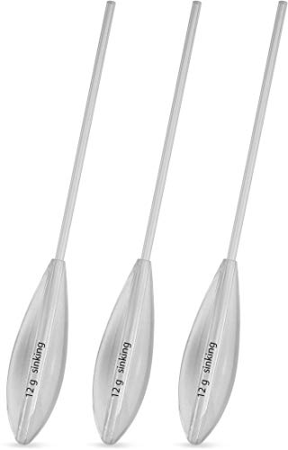 Sbirolino Forellenpose Bombarde Sbirulino Spirolino Pose Sinkend Set 3 Stück, Tragkraft Posen:12 Gramm Sbirolino Forellenpose Bombarde Sbirulino Spirolino Pose Sinkend Set 3 Stück, Tragkraft Posen:12 Gramm von Storfisk fishing & more