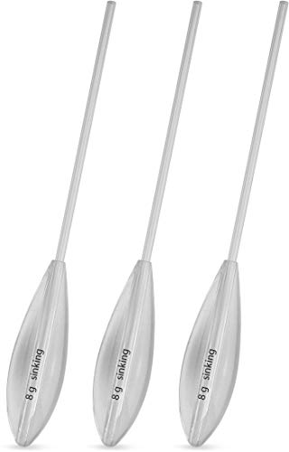 Sbirolino Forellenpose Bombarde Sbirulino Spirolino Pose Sinkend Set 3 Stück, Tragkraft Posen:8 Gramm Sbirolino Forellenpose Bombarde Sbirulino Spirolino Pose Sinkend Set 3 Stück, Tragkraft Posen:8 Gramm von Storfisk fishing & more