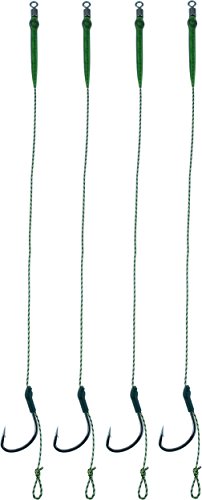 Storfisk fishing & more Boilie-Rig Karpfen Vorfach 20 cm Vorfach Verschiedene Hakengrößen, Größe:1, Stück:6 Stück von Storfisk fishing & more