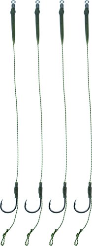 Storfisk fishing & more Boilie Rig Karpfen Vorfach 20 cm lang, kurzer Schenkel, Größe:1, Stück:6 Stück von Storfisk fishing & more