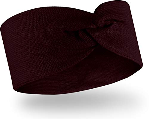 Luxoriöses Damen Stirnband mit Schleifenoptik, hochwertiger Materialmix mit Viskose, Farbe :Dunkelrot Luxoriöses Damen Stirnband mit Schleifenoptik, hochwertiger Materialmix mit Viskose, Farbe :Dunkelrot von Storfisk fishing & more