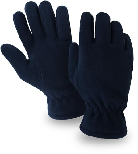 Storfisk fishing & more Unisex Thermo-Fleece Handschuhe mit elastischen Ärmelbündchen, Farbe :Navy, Größe:M/L von Storfisk fishing & more