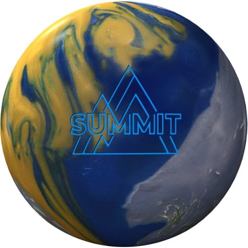 Storm Summit Bowling-Ball, Blau/Gold/Silber, 6,8 kg von Storm