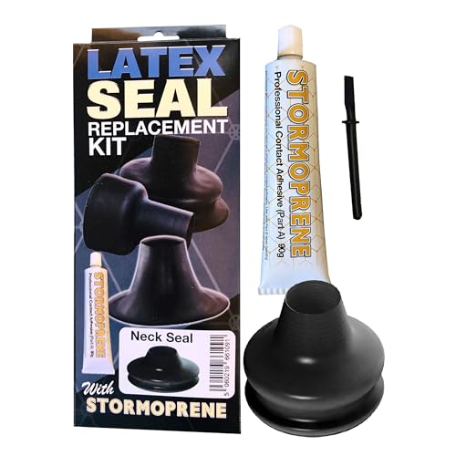 Stormsure Latex-Halsmanschetten-Reparaturset – Unverzichtbare Trockenanzug-Wartung für längere Haltbarkeit – Reparatur oder Austausch Stormsure Latex-Halsmanschetten-Reparaturset – Unverzichtbare Trockenanzug-Wartung für längere Haltbarkeit – Reparatur oder Austausch von Stormsure
