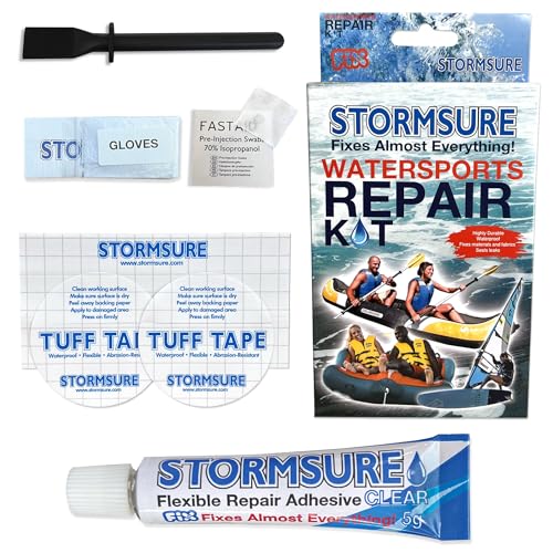 Stormsure Watersports Reparaturset - Langlebige Reparatur: Reparieren, Ausbessern und Stärken mit Leichtigkeit von Stormsure