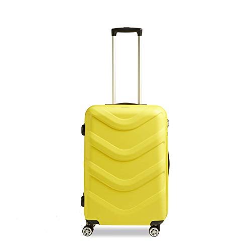 STRATIC Arrow 2 Hartschalen-Koffer Trolley Reisekoffer Rollkoffer 4 Rollen TSA-Zahlenschloss, Größe M, Yellow STRATIC Arrow 2 Hartschalen-Koffer Trolley Reisekoffer Rollkoffer 4 Rollen TSA-Zahlenschloss, Größe M, Yellow von Stratic