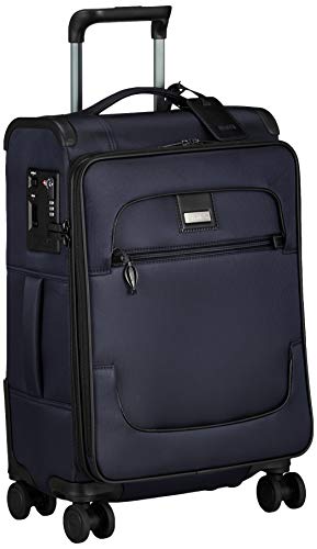 Stratic Bay Koffer Weichschale Reisekoffer Trolley Rollkoffer Handgepäck, TSA Kofferschloss, 4 Rollen, Feststellbremse, Größe S, Navy Blue Stratic Bay Koffer Weichschale Reisekoffer Trolley Rollkoffer Handgepäck, TSA Kofferschloss, 4 Rollen, Feststellbremse, Größe S, Navy Blue von Stratic