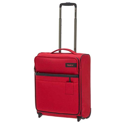 Stratic Light Koffer weichschale Trolley Rollkoffer Reisekoffer Handgebäck TSA-Zahlenschloss, erweiterbar, extra leicht, inkl. Einkaufsbeutel, Größe S, red Stratic Light Koffer weichschale Trolley Rollkoffer Reisekoffer Handgebäck TSA-Zahlenschloss, erweiterbar, extra leicht, inkl. Einkaufsbeutel, Größe S, red von Stratic