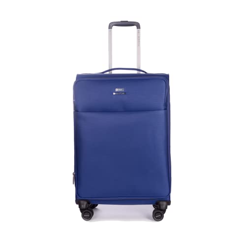 Stratic Light + Koffer Weichschale Reisekoffer Trolley Rollkoffer mittelgroß, TSA Kofferschloss, 4 Rollen, Erweiterbar, Größe M, Blau Stratic Light + Koffer Weichschale Reisekoffer Trolley Rollkoffer mittelgroß, TSA Kofferschloss, 4 Rollen, Erweiterbar, Größe M, Blau von Stratic