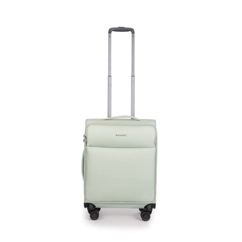 Stratic Light + Koffer Weichschale Reisekoffer Trolley Rollkoffer Handgepäck, TSA Kofferschloss, 4 Rollen, Erweiterbar, Größe S, Mint Stratic Light + Koffer Weichschale Reisekoffer Trolley Rollkoffer Handgepäck, TSA Kofferschloss, 4 Rollen, Erweiterbar, Größe S, Mint von Stratic