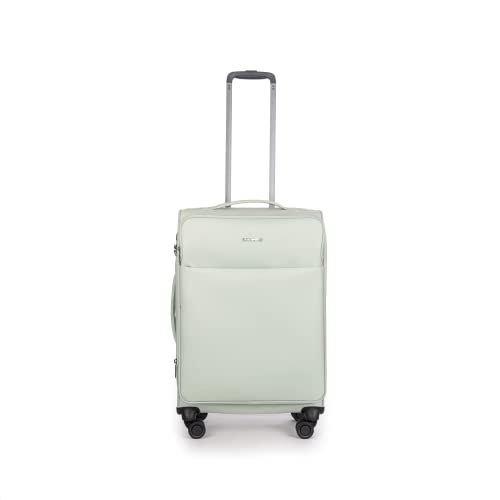 Stratic Light + Koffer Weichschale Reisekoffer Trolley Rollkoffer mittelgroß, TSA Kofferschloss, 4 Rollen, Erweiterbar, Größe M, Mint Stratic Light + Koffer Weichschale Reisekoffer Trolley Rollkoffer mittelgroß, TSA Kofferschloss, 4 Rollen, Erweiterbar, Größe M, Mint von Stratic