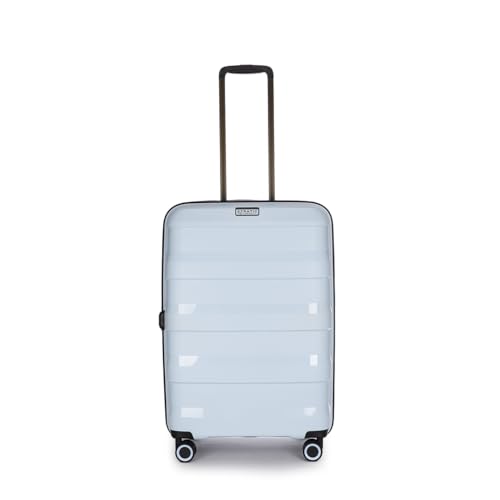 Stratic Straw + Hartschalen-Koffer Trolley Koffer groß Reisekoffer, nachhaltig, 4 Rollen, erweiterbar, TSA-Schloss (Größe M, Pastel blau) Stratic Straw + Hartschalen-Koffer Trolley Koffer groß Reisekoffer, nachhaltig, 4 Rollen, erweiterbar, TSA-Schloss (Größe M, Pastel blau) von Stratic