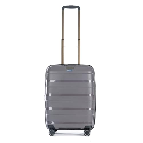 Stratic Straw + Hartschalen-Koffer Trolley Handgepäck Koffer klein Reisekoffer, nachhaltig, 4 Rollen, erweiterbar, TSA-Schloss (Größe S, dunkel grau) Stratic Straw + Hartschalen-Koffer Trolley Handgepäck Koffer klein Reisekoffer, nachhaltig, 4 Rollen, erweiterbar, TSA-Schloss (Größe S, dunkel grau) von Stratic