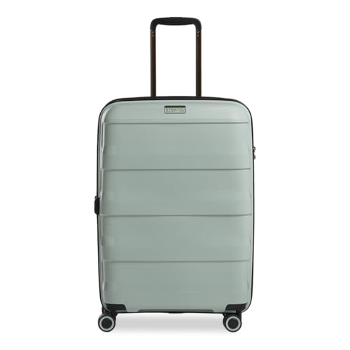 Stratic Straw + Hartschalen-Koffer Trolley Koffer groß Reisekoffer, nachhaltig, 4 Rollen, erweiterbar, TSA-Schloss (Größe M, Mint grün) Stratic Straw + Hartschalen-Koffer Trolley Koffer groß Reisekoffer, nachhaltig, 4 Rollen, erweiterbar, TSA-Schloss (Größe M, Mint grün) von Stratic