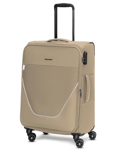 Stratic taska | Koffer Groß | Koffer & Trolleys | Dehnfalte | 4 Rollen | Polyester | Kreuzpackgurt | Arretierbarer Griff | Netzfach | Reißverschlussfach | Zahlenschloss | 42cm x 26cm x 65cm | 3.3kg Stratic taska | Koffer Groß | Koffer & Trolleys | Dehnfalte | 4 Rollen | Polyester | Kreuzpackgurt | Arretierbarer Griff | Netzfach | Reißverschlussfach | Zahlenschloss | 42cm x 26cm x 65cm | 3.3kg von Stratic