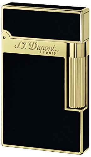 Stratton Essential Supply S.T Dupont Feuerzeug Linie 2, schwarzer Dupont-Lack, Schwarz und Gold Stratton Essential Supply S.T Dupont Feuerzeug Linie 2, schwarzer Dupont-Lack, Schwarz und Gold von Stratton Essential Supply