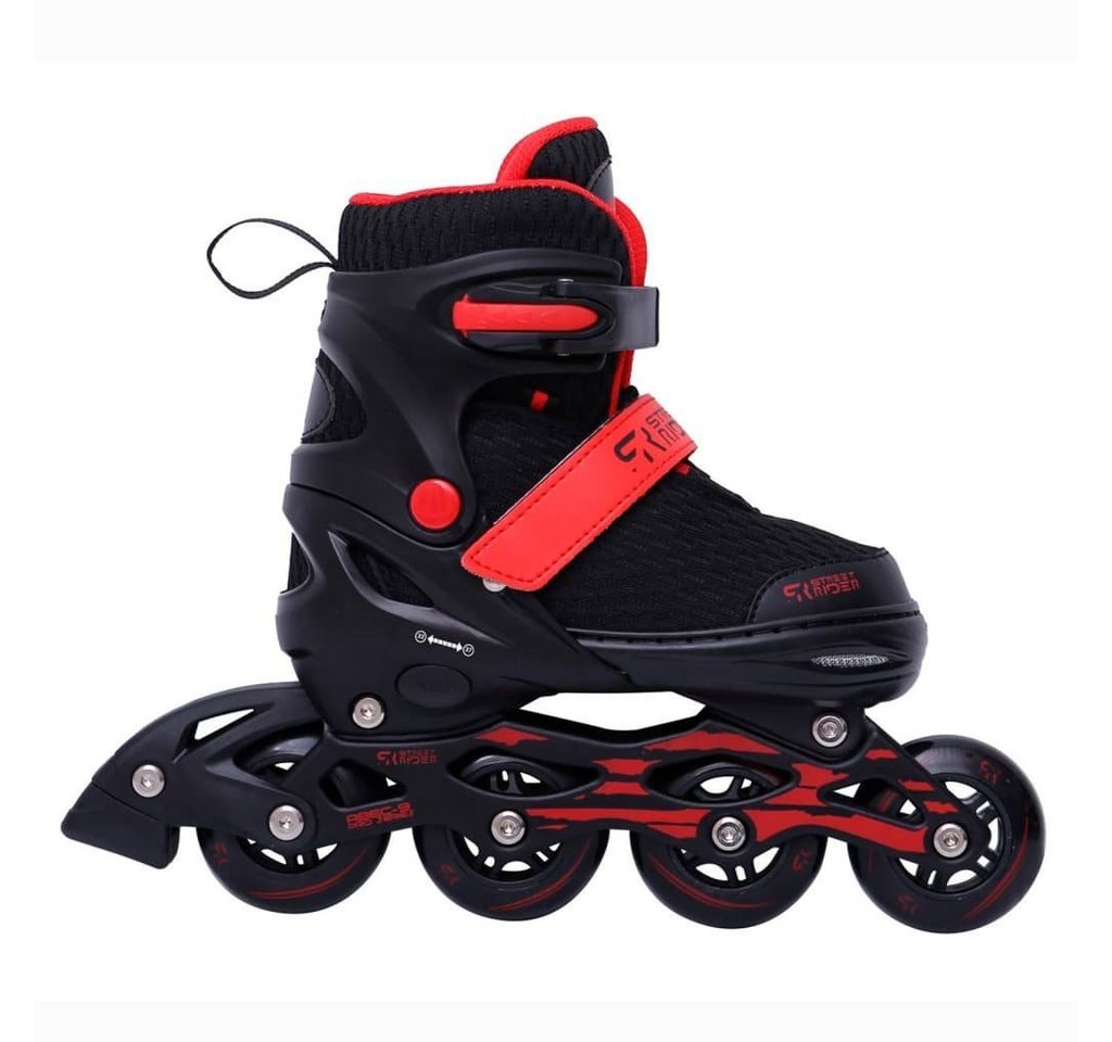 Street Rider Inlineskates Inline-Skates Verstellbar Pro Schwarz Größe 28-32 von Street Rider