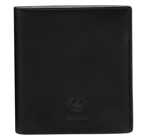 Strellson Blackwall BillFold V7 Black,Schwarz, von Strellson