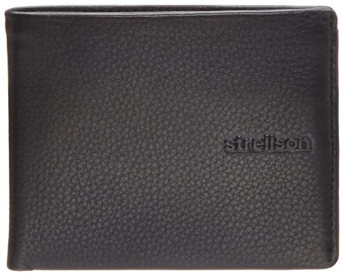 Strellson Carter BillFold H4 4010001190 Herren Geldbörsen, Schwarz (black 900) von Strellson