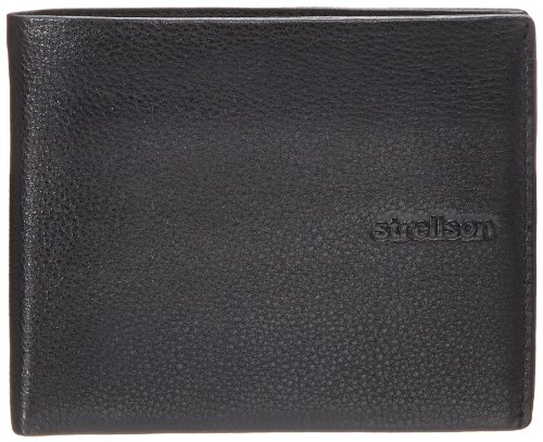 Strellson Carter BillFold H8 4010001192 Herren Geldbörsen 12x10x1 cm (B x H x T), Schwarz (black 900) von Strellson