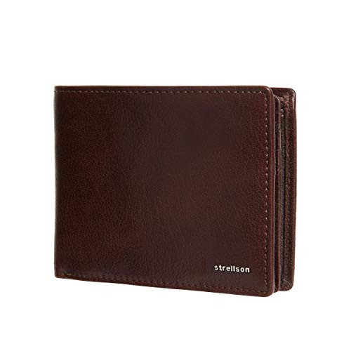 Strellson Herren Geldbeutel Jefferson Brieftasche aus Leder von Strellson