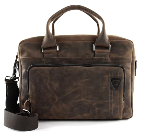 Strellson - Richmond charles BriefBag MHZ Dunkelbraun von Strellson