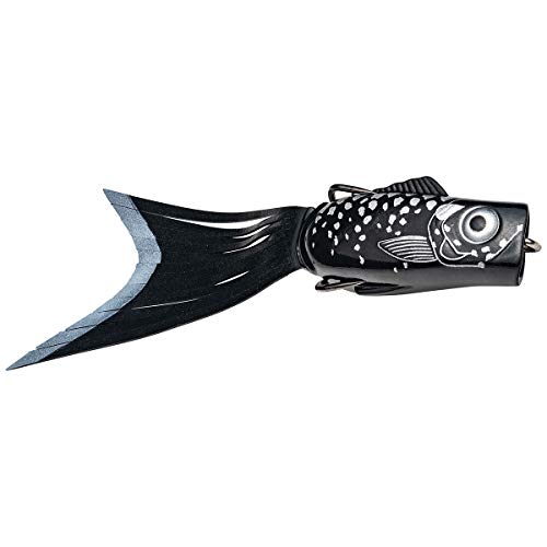 Strike King KVD Pipsqueak Popping Barschköder, 12,7 cm Länge, 0,9 l, schwimmende Tiefe, Schwarz, 1 Stück Strike King KVD Pipsqueak Popping Barschköder, 12,7 cm Länge, 0,9 l, schwimmende Tiefe, Schwarz, 1 Stück von Strike King