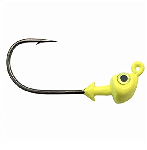 Strike King Salzwasser Flats Jigkopf Köder, Unisex-Erwachsene, Saltwater Flats Jig Head, Hellgrün, Chartreuse Strike King Salzwasser Flats Jigkopf Köder, Unisex-Erwachsene, Saltwater Flats Jig Head, Hellgrün, Chartreuse von Strike King