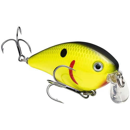 Strike King Unisex-Erwachsene KVD 1.5 Shallow Squarebill Harte Köder, Flacher Taucher, Schwarze Rückseite, Chartreuse, HCKVDS1.5SH Strike King Unisex-Erwachsene KVD 1.5 Shallow Squarebill Harte Köder, Flacher Taucher, Schwarze Rückseite, Chartreuse, HCKVDS1.5SH von Strike King