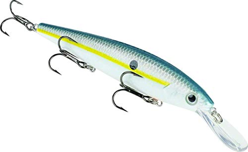 Strike King Unisex-Erwachsene KVD Deep Jerkbait w/3 Hooks,Sexy Shad Angelköder, 4.75 Strike King Unisex-Erwachsene KVD Deep Jerkbait w/3 Hooks,Sexy Shad Angelköder, 4.75 von Strike King