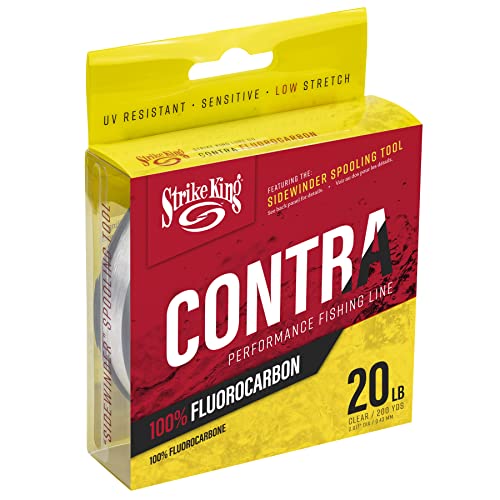 Strike King Unisex-Erwachsene LPFC200-20C Angelschnur, Transparent, 20-Pound Strike King Unisex-Erwachsene LPFC200-20C Angelschnur, Transparent, 20-Pound von Strike King