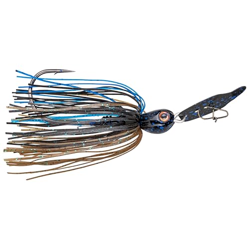Strike King Unisex-Erwachsene Thunder Cricket Vibrating Swim Jig/Bruiser, Prellungen, 1/2 oz Strike King Unisex-Erwachsene Thunder Cricket Vibrating Swim Jig/Bruiser, Prellungen, 1/2 oz von Strike King