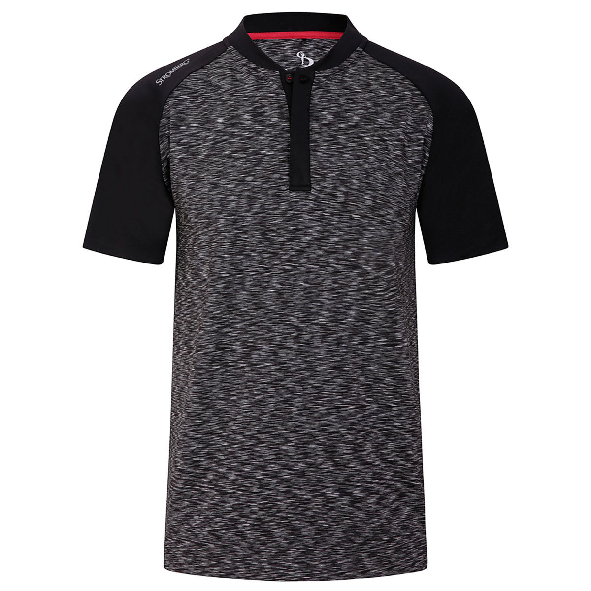 Stromberg Men's Blade Golf Polo Shirt, Mens, Black, Large | American Golf von Stromberg