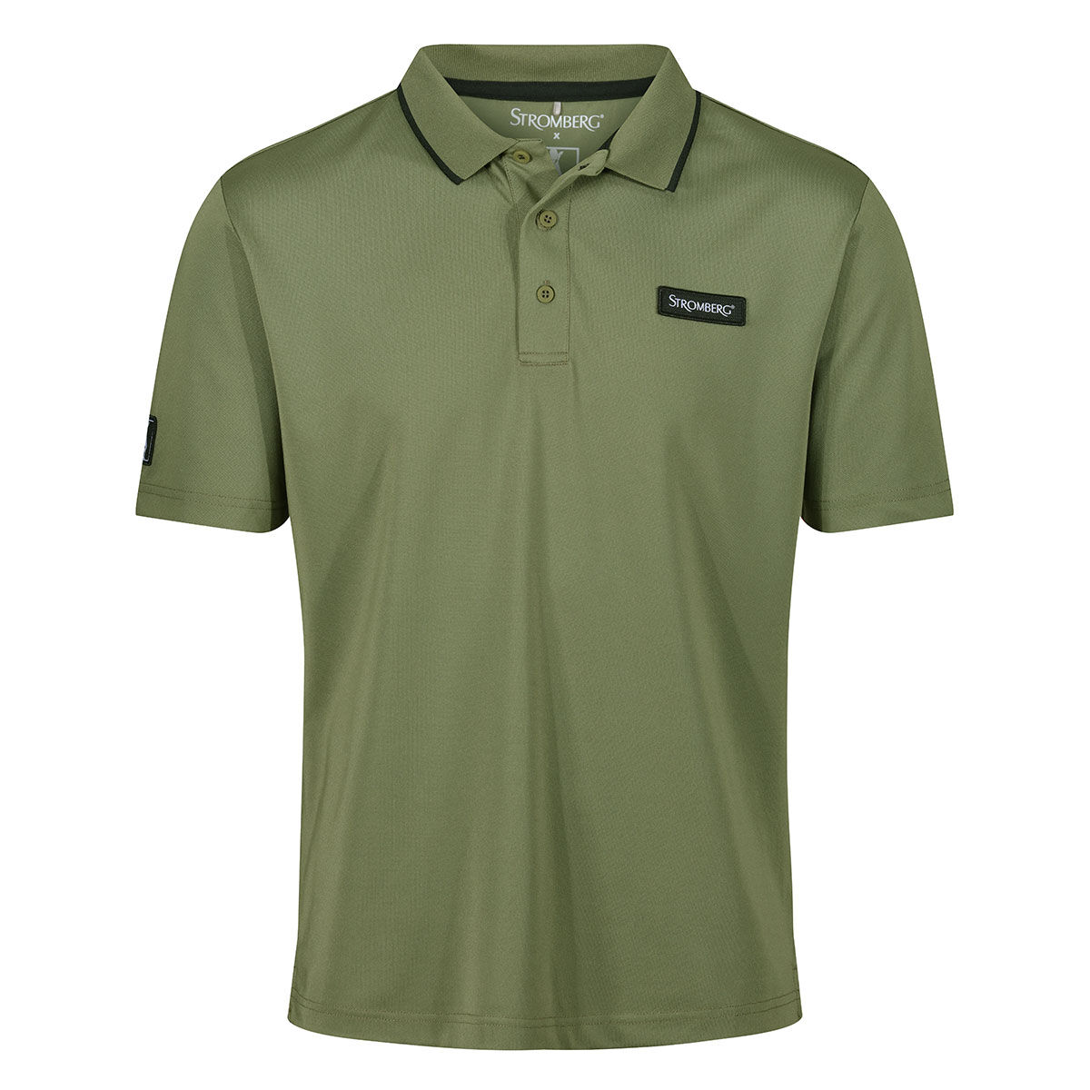 Stromberg Men's Lee Sharpe Santana Golf Polo Shirt, Mens, Khaki, Small | American Golf - Father's Day Gift von Stromberg