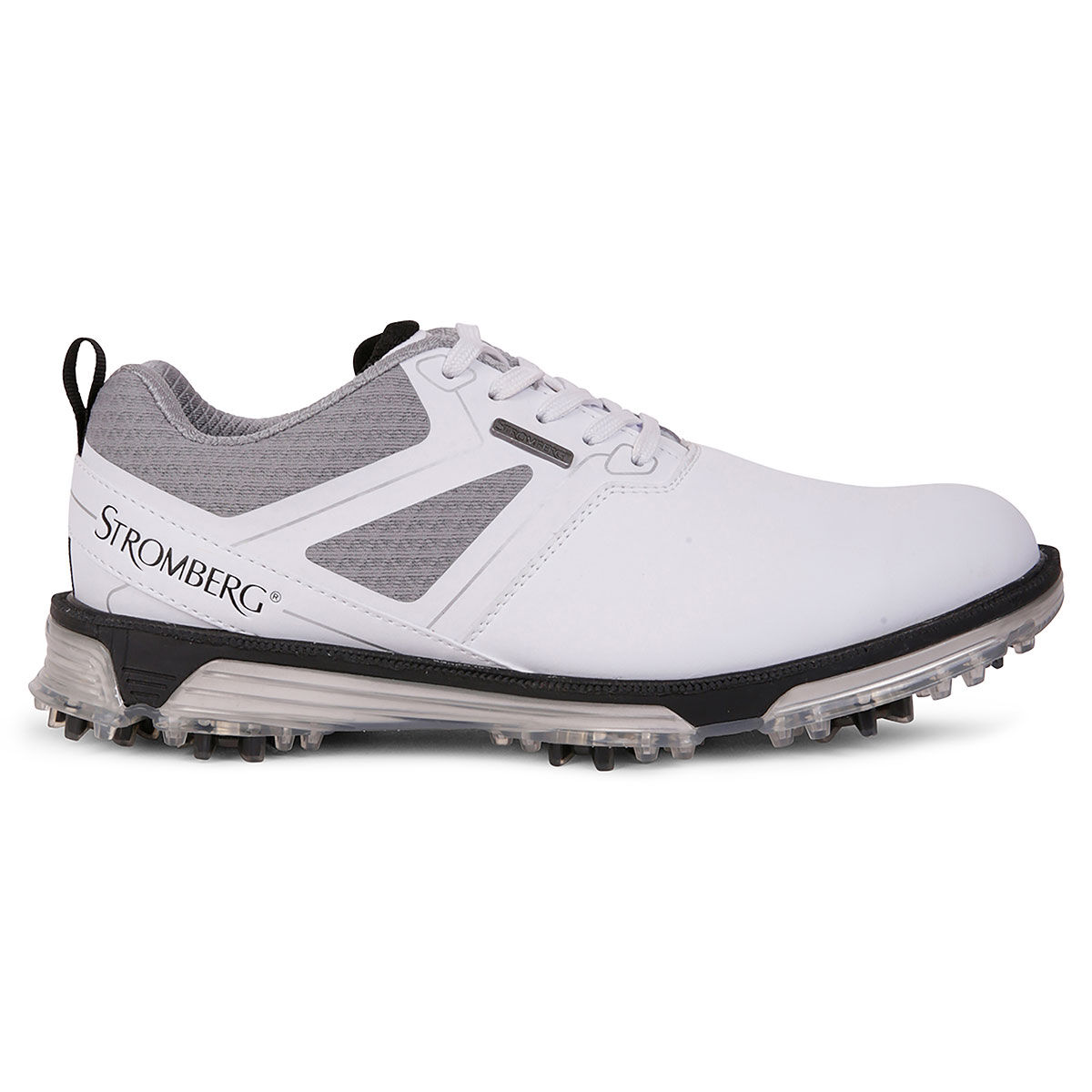 Stromberg Men's Tour Classic Waterproof Spiked Golf Shoes, Mens, White, 10 | American Golf von Stromberg