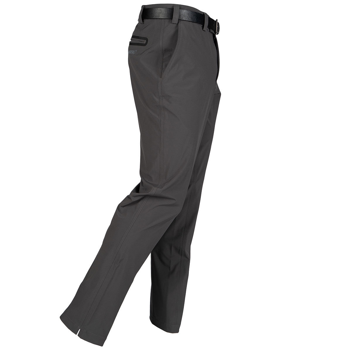 Stromberg Mens Grey Weather Tech Long Fit Golf Trousers, Size: 30 | American Golf von Stromberg
