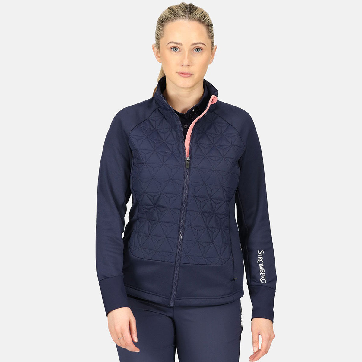 Stromberg Womens Ultra Sonic Golf Jacket, Female, Navy, 10 | American Golf von Stromberg