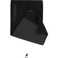 Stryve Towell+ Silver Sporthandtuch schwarz/silber von Stryve