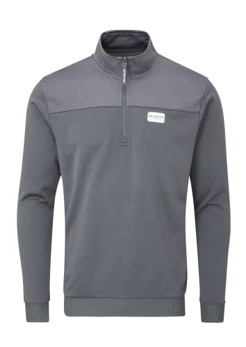 Stuburt Golf - Active-Tech Zip Neck Top - Slate Grey - Large Stuburt Golf - Active-Tech Zip Neck Top - Slate Grey - Large von Stuburt