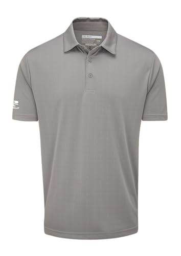Stuburt Herren Eider Poloshirt, feuchtigkeitsableitend, atmungsaktiv, Klassische Passform, kurzärmelig Polohemd, Asche, M Stuburt Herren Eider Poloshirt, feuchtigkeitsableitend, atmungsaktiv, Klassische Passform, kurzärmelig Polohemd, Asche, M von Stuburt