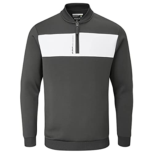Stuburt Herren Element Wärmeleistung Golf Pullover - Onyx - XXL Stuburt Herren Element Wärmeleistung Golf Pullover - Onyx - XXL von Stuburt