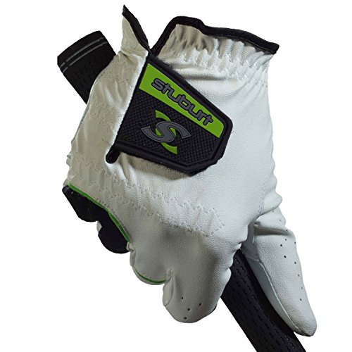 Stuburt Herren STGLV08 Urban Allwetter-Golfhandschuh mit Cabretta und Kunstleder, Weiß/Schwarz, Rechtshänder, Größe M/L Stuburt Herren STGLV08 Urban Allwetter-Golfhandschuh mit Cabretta und Kunstleder, Weiß/Schwarz, Rechtshänder, Größe M/L von Stuburt