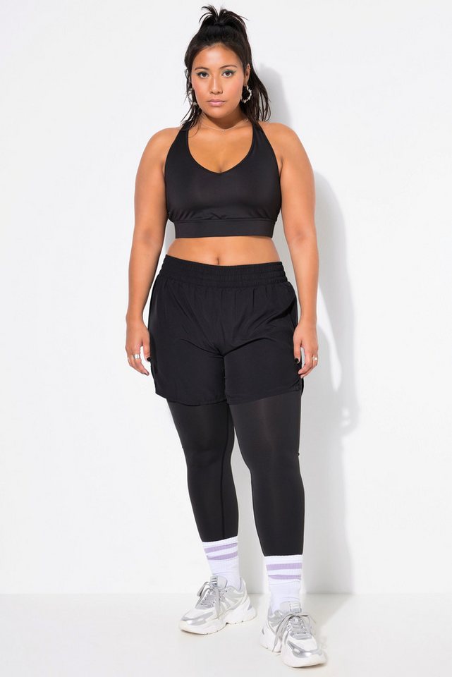 Studio Untold Funktionshose Sport-Tights mit Shorts Tight Fit High Waist Studio Untold Funktionshose Sport-Tights mit Shorts Tight Fit High Waist von Studio Untold