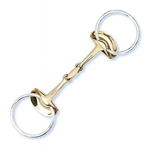 Stübben Gebiss 2262 Golden Wings Trense doppelt gebrochen - 10,5 cm - 14 mm - Sweet Copper Stübben Gebiss 2262 Golden Wings Trense doppelt gebrochen - 10,5 cm - 14 mm - Sweet Copper von Stübben