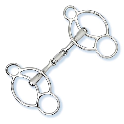 Stübben Gebiss 2281 3-Ring-Trense Easy Control - 15,0 cm - 14 mm - Edelstahl Stübben Gebiss 2281 3-Ring-Trense Easy Control - 15,0 cm - 14 mm - Edelstahl von Stübben