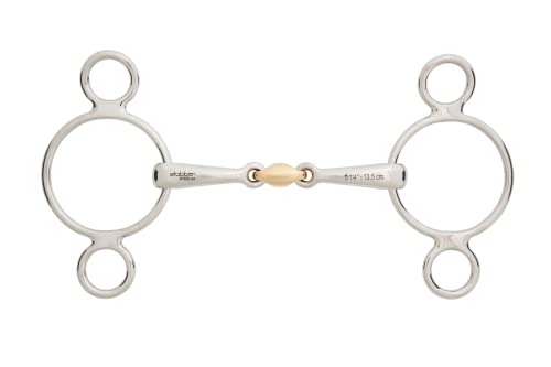 Stübben Gebiss 2480 3-Ring Trense Sweet Kupfer Mittelstück - 12,5 cm - 16 mm - Sweet Copper Mittelstück Stübben Gebiss 2480 3-Ring Trense Sweet Kupfer Mittelstück - 12,5 cm - 16 mm - Sweet Copper Mittelstück von Stübben